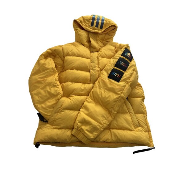 KITH x Adidas Terrex Down Anorak Coat in ACT Gold - Picture 1 of 4
